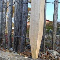 Fünfkant-Zaunpfahl Kastanie Höhe 200 cm zu Zaun Höhe 150 cm Durchmesser ca 6-8 cm mit Spitze