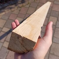 Fünfkant-Zaunpfahl Kastanie Höhe 180 cm zu Zaun...