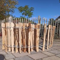 Proline Staketenzaun Kastanie 40 cm hoch, 1m-Schnittware...