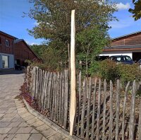 Spaltpfahl Kastanie Höhe 160cm, Umfang 26/32, mit...