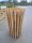 Proline Staketenzaun Kastanie 120 cm hoch, 10m-Rolle, Lattabstand ca 6-8cm