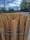 Proline Staketenzaun Kastanie 120 cm hoch, 10m-Rolle, Lattabstand ca 6-8cm