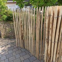 Proline Staketenzaun Kastanie 150 cm hoch, Schnittware...