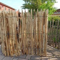 Proline Staketenzaun Kastanie 100 cm hoch, Schnittware...