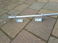 Bodenschieber für z.B. Torauflauf 400mm verzinkt