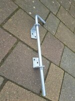 Bodenschieber für z.B. Torauflauf 400mm verzinkt