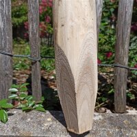 Zaunpfahl Kastanie Höhe 100 cm rund zu Zaun...