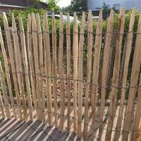 Proline Staketenzaun Kastanie 100 cm hoch, 10m...