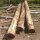 Stammware Eiche Länge 300 cm rund Durchmesser ca 20-25cm