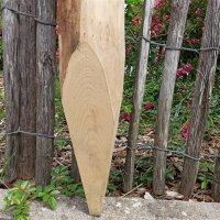 Zaunpfahl Kastanie Höhe 225 cm rund zu Zaun Höhe 175 cm Durchmesser ca 8-10cm mit Spitze