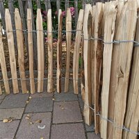 Proline Staketenzaun Kastanie 60 cm hoch, 10m-Rolle,...