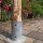 Rundholz Kastanie Höhe 200 cm Durchmesser ca 8cm