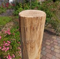 Rundholz Kastanie Höhe 175 cm Durchmesser ca 8cm
